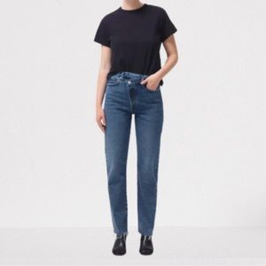 Algolde Crisscross straight jeans